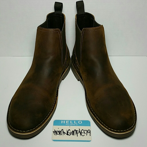 clarks men's bushacre hill chelsea boot